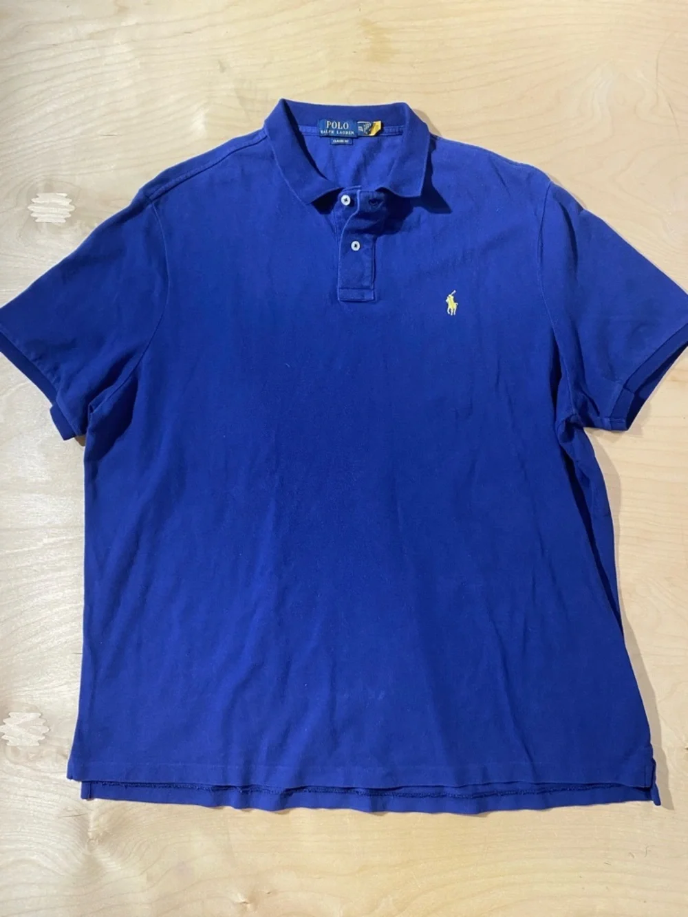 Polo by Ralph Lauren Men's Classic Fit Polo Shirt - Blue XXL (RD)